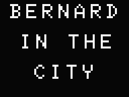 bernard in the city
